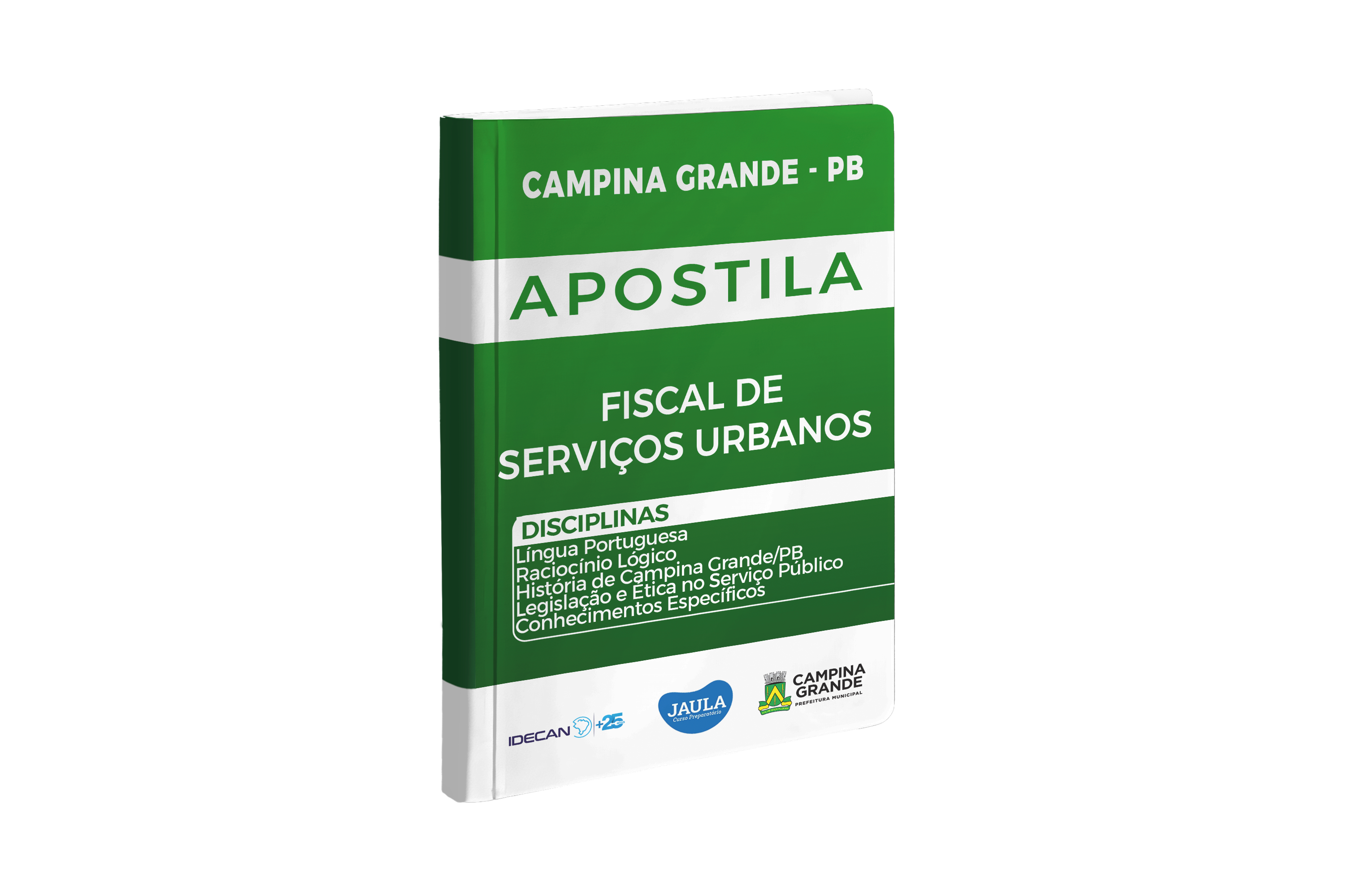 Imagem do curso: APOSTILA DIGITAL - FISCAL DE SERVIÇOS URBANOS - CAMPINA GRANDE-PB - IDECAN