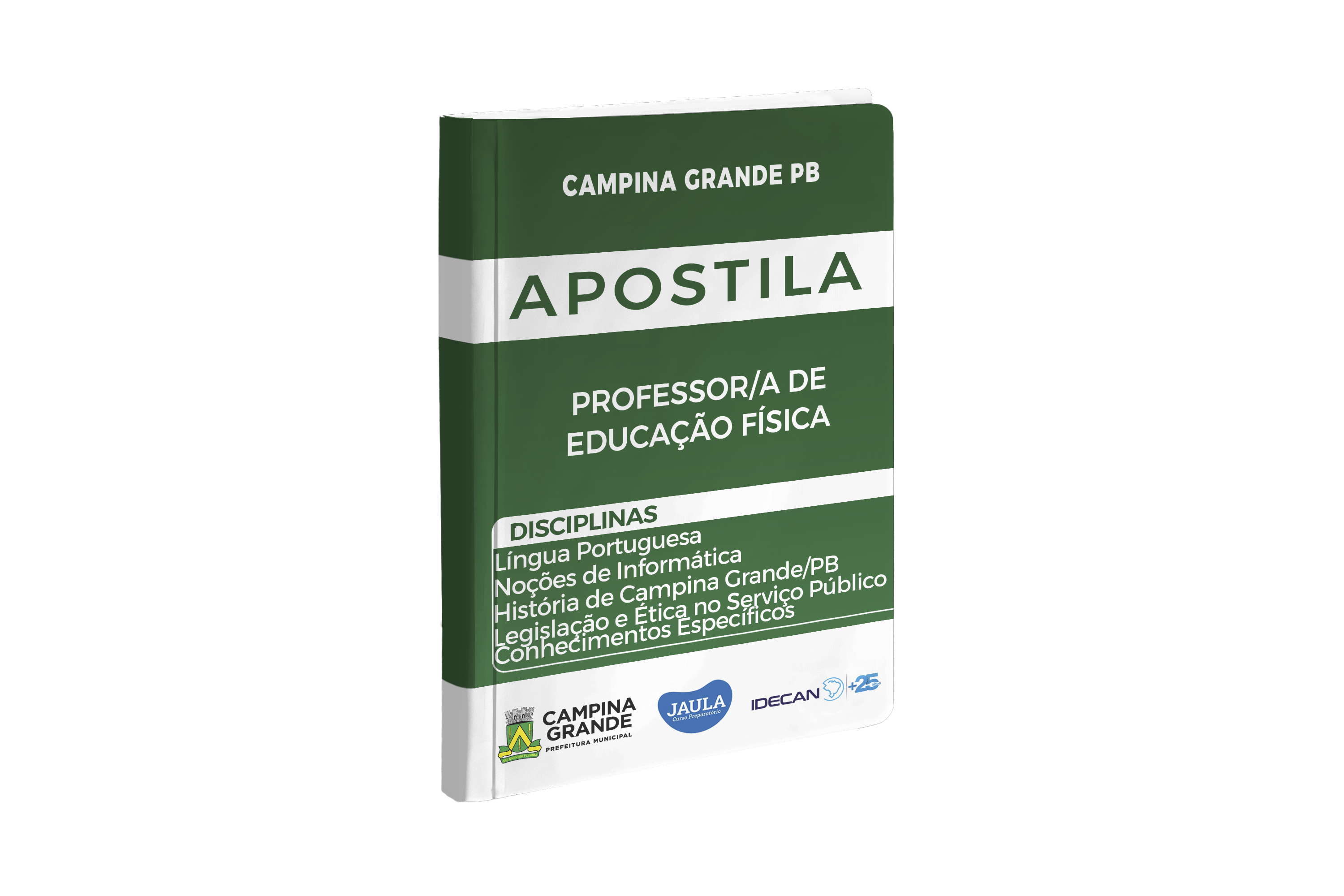 Imagem do curso: APOSTILA DIGITAL - PROFESSOR/A DE EDUCAÇÃO FÍSICA - CAMPINA GRANDE-PB - IDECAN