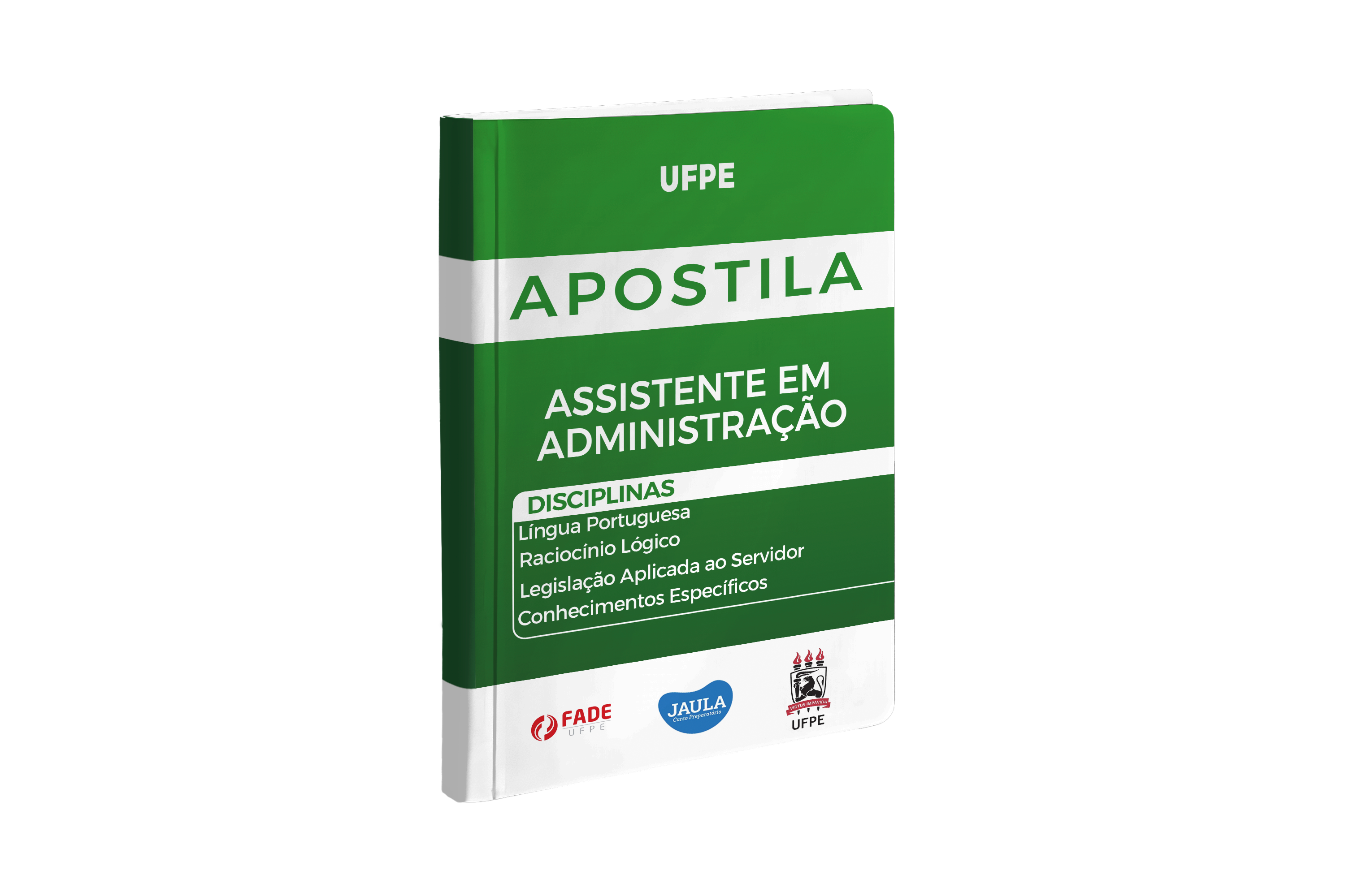 Imagem do curso: APOSTILA DIGITAL - ASSISTENTE EM ADMINISTRAÇÃO - UFPE - FADE CONCURSOS
