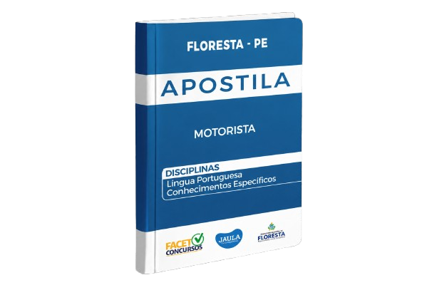 APOSTILA DIGITAL - MOTORISTA - FLORESTA (PE) - FACET 