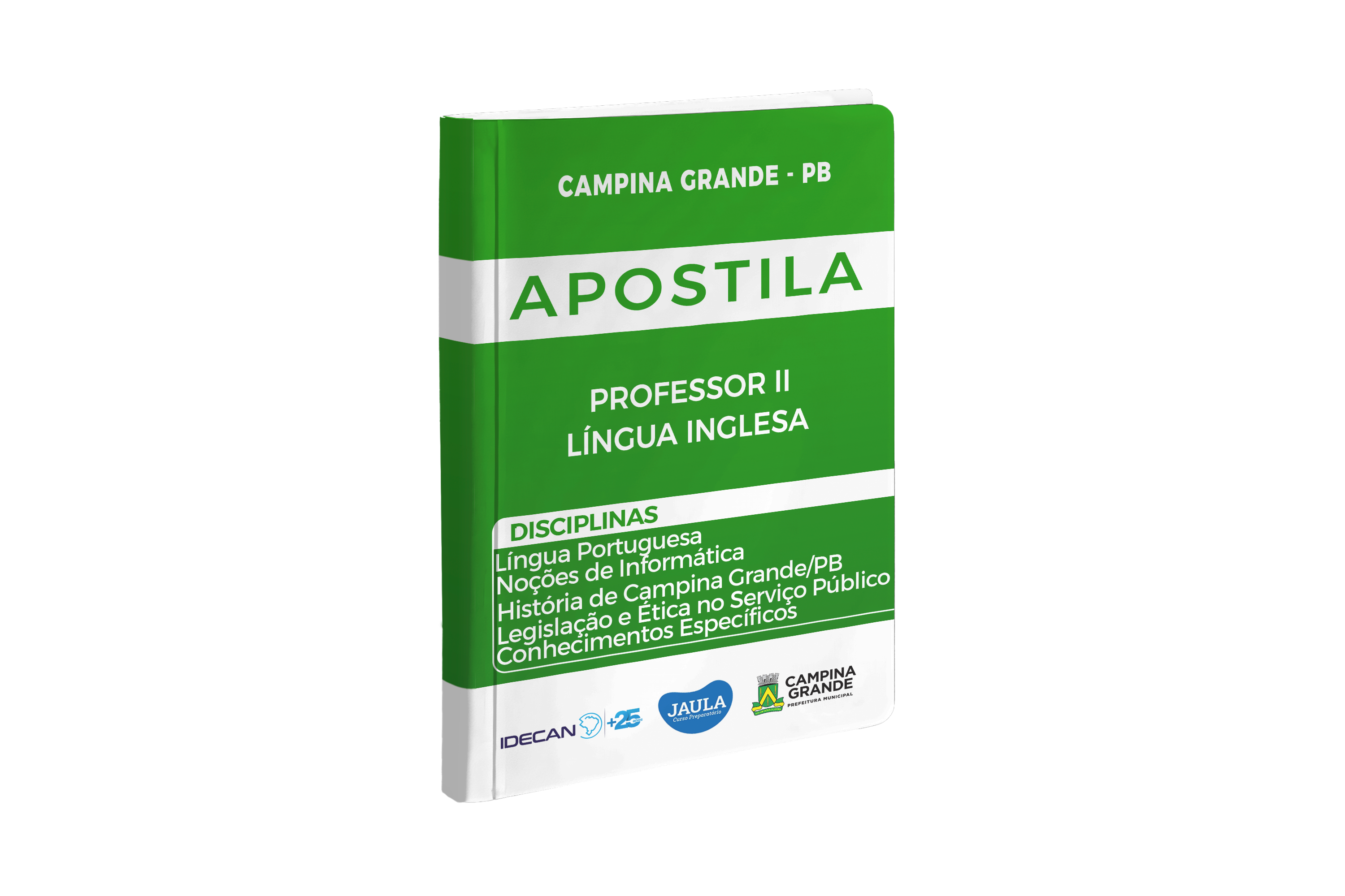 Imagem do curso: APOSTILA DIGITAL - PROFESSOR/A DE LÍNGUA INGLESA- CAMPINA GRANDE-PB - IDECAN