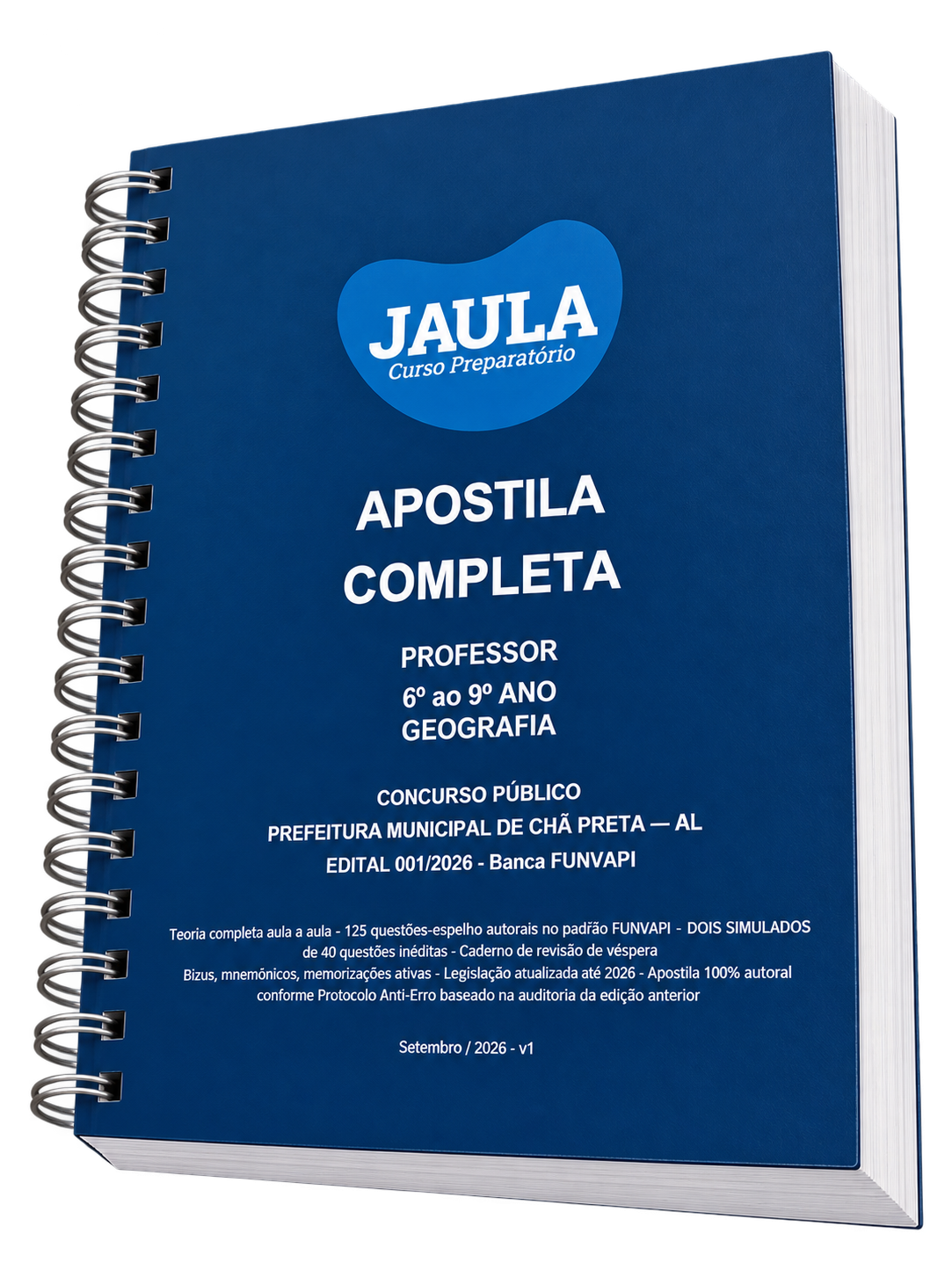 Imagem do curso: APOSTILA - PREFEITURA DE CHÃ PRETA /AL - PROFESSOR DE GEOGRAFIA